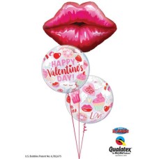 Bukiet 843 Pucker Up, Valentine! Qualatex #16451 97137-2